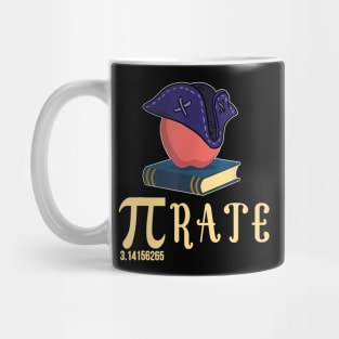 Pi Rate Pirate Math Teacher Funny Math Nerd Gift Men Women Mug